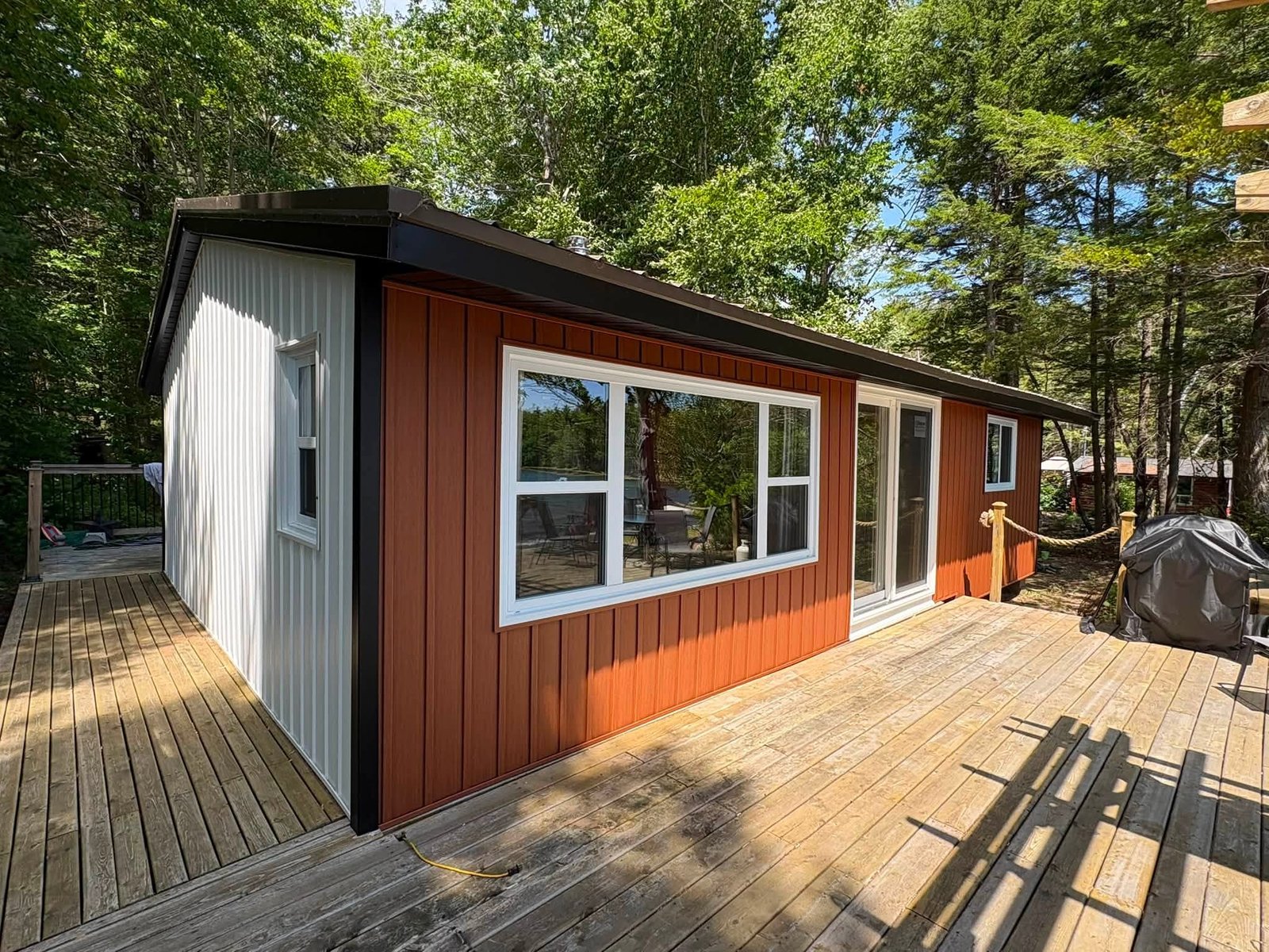 Exterior home addition and carpentry construction