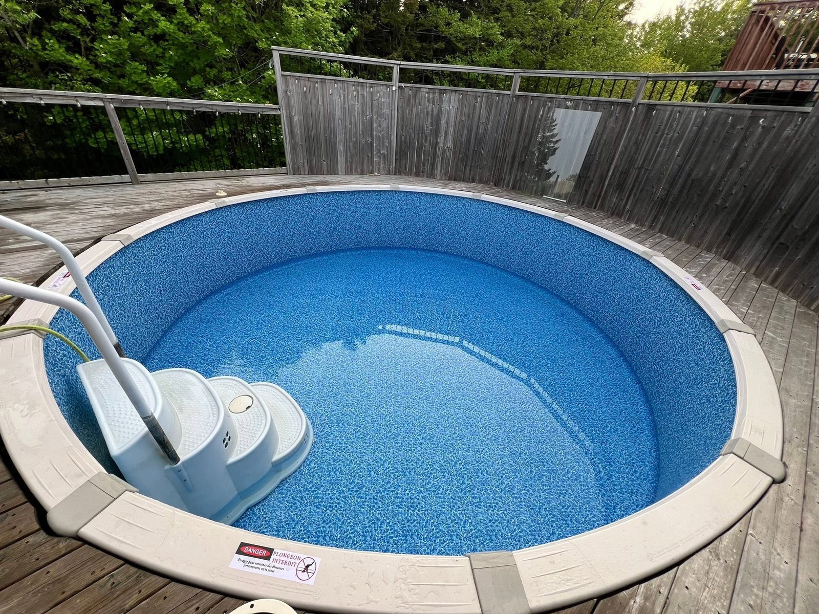 Pool opening and seasonal preparation<